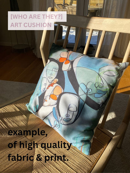 QUEENBASQ | Art Cushion — JENNYONAYA