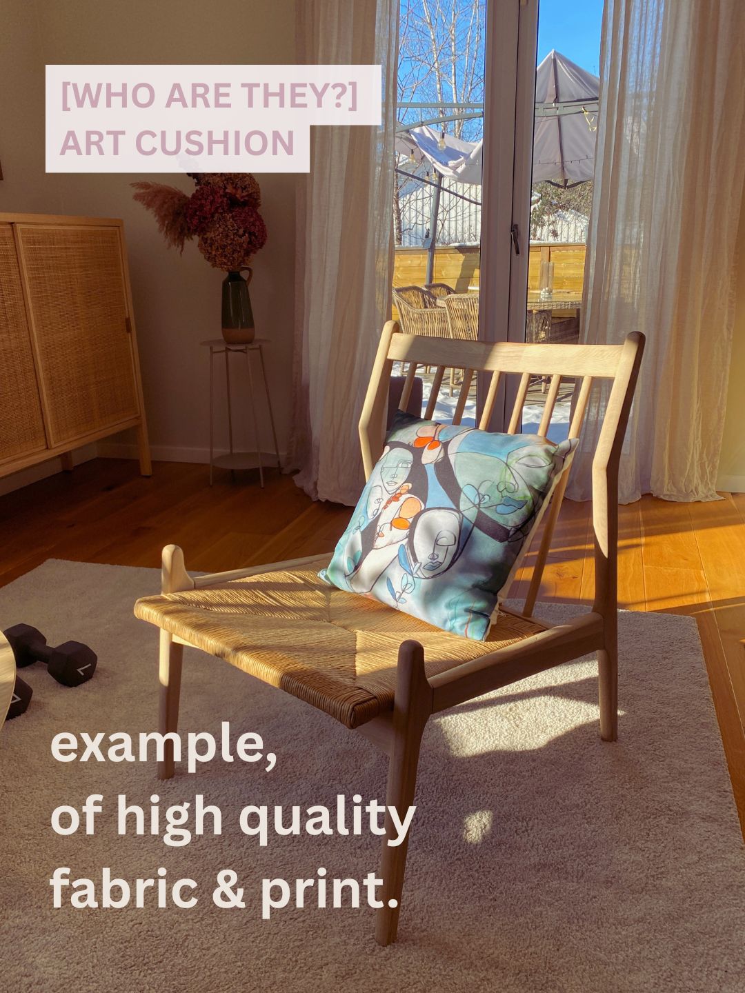 QUEENBASQ | Art Cushion — JENNYONAYA